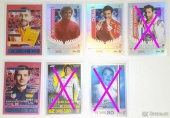 Formula1 2024 Topps TURBO ATTAX kartičky - UK verzia