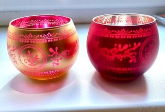 Nové svícny na čajovou svíčku