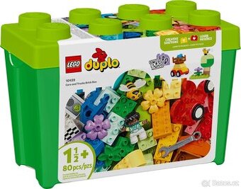 LEGO DUPLO 10439 Auta a náklaďáky – box s kostkami
