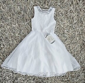 Družičkovské svatební šaty vel. 128 - nové