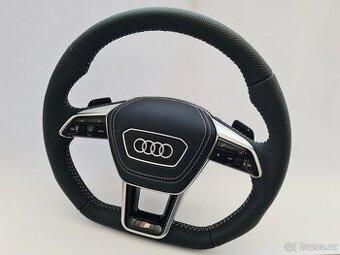 AUDI VOLANT - SPORTOVY S LOGOM S + AIRBAG + PADLA