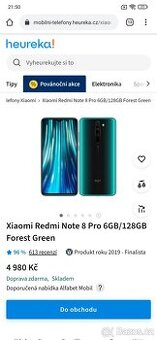 redmi note 8 pro 6/128gb