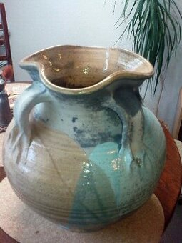 Raku váza, originál jediný kus