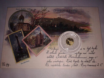 zlatá mince 2 a 5 NZD - 1