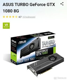 🎮 NVIDIA GTX 1080 TURBO 8GB –DDR5  🎮