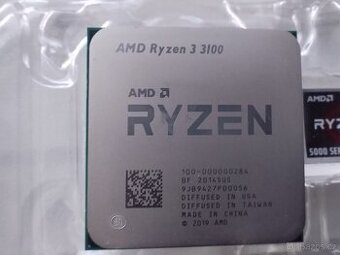Výkonný Ryzen 3 3100 pro socket AM4 a paměti DDR4