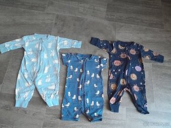 3x overal Lindex 68 a 74