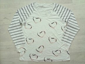 NOVÉ triko s dlouhým rukávem vel. 2XL