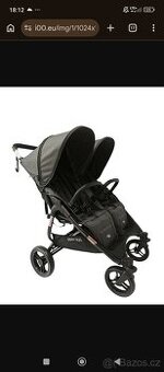 Sportovní kočárek pro dvojčata... Valco Baby Snap Duo 2022