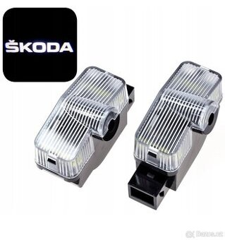 Škoda LED projektor HD Logo Karoq Kodiaq Octavia 3