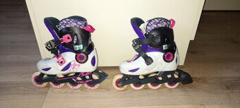 Kolečkové brusle, lední brusle, lyžařské boty