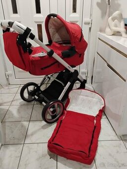 MUTSY Evo 2 hluboký kočárek Nomad Red