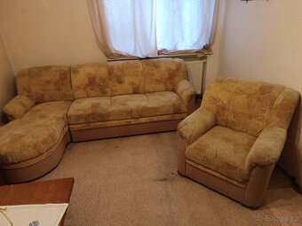 Prodám sedačku a křeslo