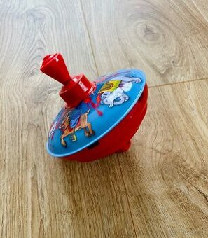 Káča plechová se zvířátky z cirkusu