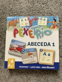 Pexetrio- abeceda 1, logopedicka hra