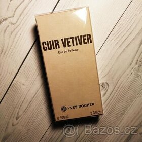 Yves Rocher - pánský parfém Cuir Vetiver - nový 100ml