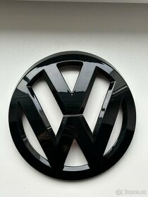 2 kusy černé znaky VW Volkswagen