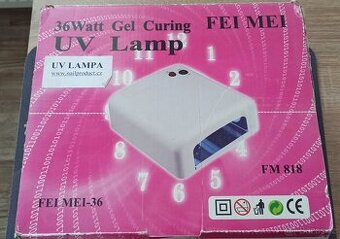 UW lampa+zdarma sada na gelové nehty