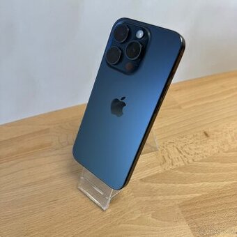 iPhone 15 Pro 256GB, modrý (12 měsíců záruka)