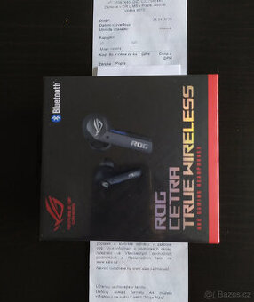 Nová herní sluchátka ASUS ROG CETRA TRUE WIRELESS