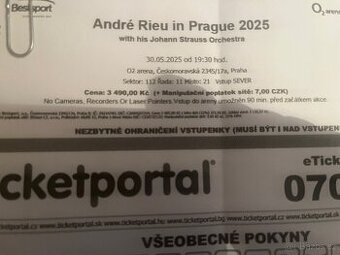 André Rieu Praha 2025, 30.5.