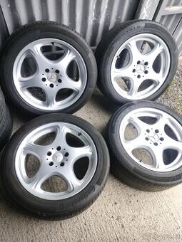 4ks alu disky orig. MB 5x112 R18 pneu 245/45 r18