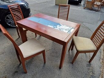 Jídelní Set Komplet 75x120 výška 75 cm