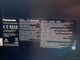 Televize Panasonic TX P42GW30