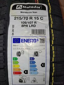Prodej Matador Nordicca Van 215/70 R15 NOVĚ
