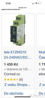 Časové relé 2kusy