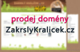 prodej domény zakrslykralicek.cz - 1
