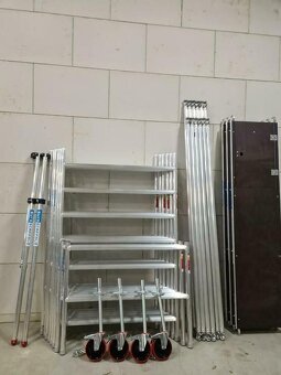 Pojízdné hliníkové lešení 5.2m