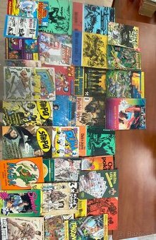 Velká sbírka retro komiksů, časopisů a obrázkových sešitů