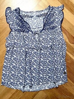 Pepe Jeans halenka s květinovým vzorem | velikost S/M | styl