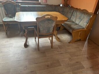 Jídelní kout rustikalni REZERVACE