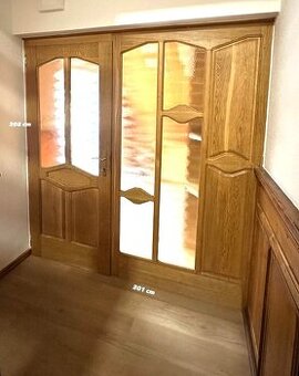 Dveře dub interier - zádveří - 1