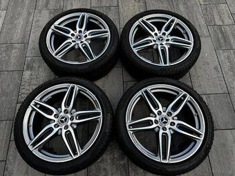 Originál alu kola Mercedes 5x112 R19 w213 zimní Pirelli