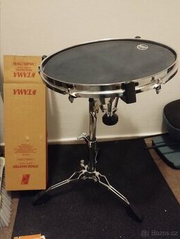 Snare stojan Tama + síťový pad Sabian