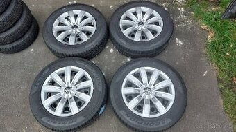 Kola zimní 17", AUDI VW ŠKODA, rozteč 5x112, pneu 215/65/17