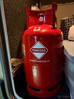 Plynová láhev TOMEGAS 10 kg (TARA 10,4 kg) – prodám