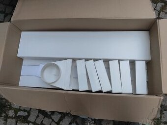 Hranaté potrubi přívod externího vzduchu 220/90