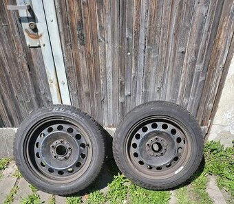 Plechové disky na kola pro BMW , 16" včetně zimních pneu