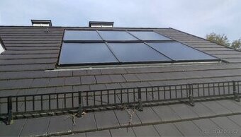 Solární kolektory – 6 ks