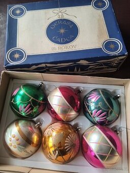 Nádherné, retro vánoční ozdoby