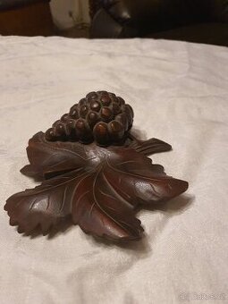 Starožitný dřevěný kalamar