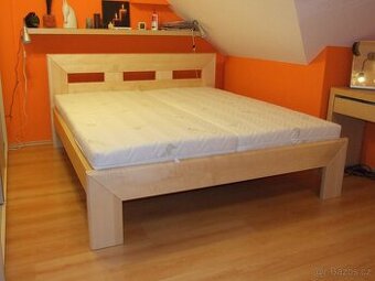 Nová 4 cm javorová postel, nosnost 600 kg, Odvezu a smontuji