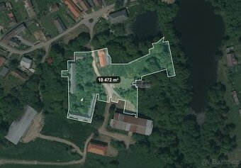 Stavební pozemek  10472 m² se zemědělskými budovami, Stráž - - 1