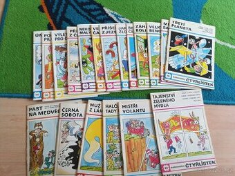 Čtyřlístek – 19 retro knížeček z 80. let