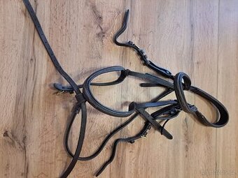 Hnědá uzdečka Horze cob.+ otěže