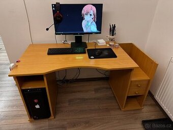 Prodám kompletní PC sestavu + 25" 144Hz monitor + židle